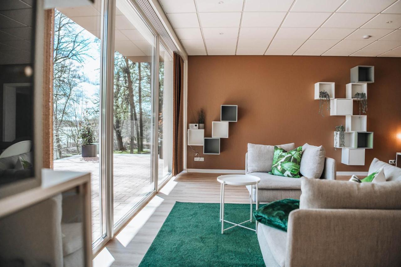 Xxl Ferienhaus Goldberger See - Sauna - 16 Personen Extérieur photo